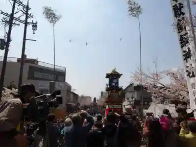 針綱神社のお祭り