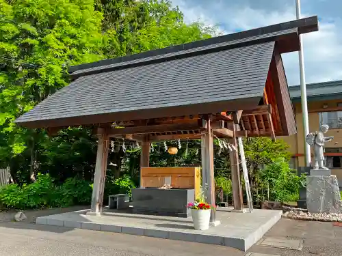 旭川神社の手水