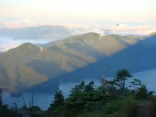 日光二荒山神社奥宮の景色