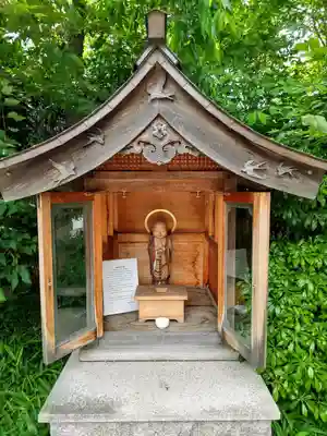 鉄道神社の地蔵