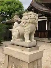 荒井神社の狛犬