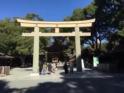 明治神宮の鳥居