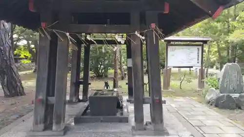 札幌護國神社の手水