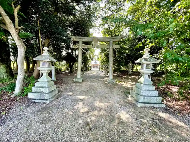 楠村神社の鳥居