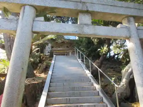 大瀬神社の鳥居