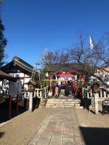 元郷氷川神社の本殿・本堂
