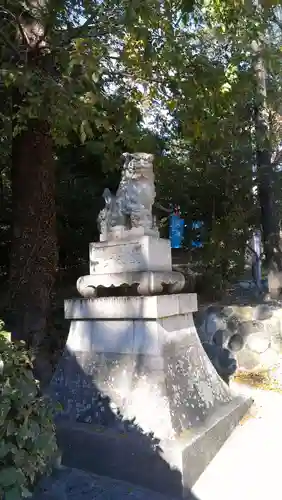 矢奈比賣神社（見付天神）の狛犬