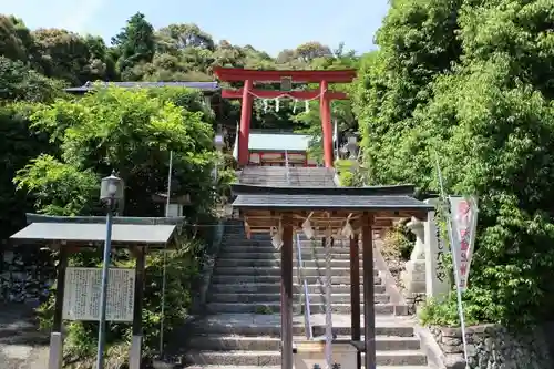 粉河産土神社（たのもしの宮）の鳥居