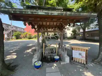 相模原氷川神社の手水舎