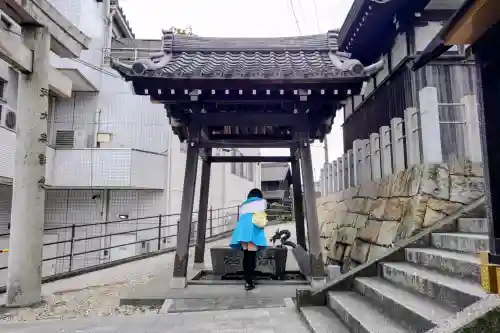 熊野神社（新田熊野神社）の手水舎