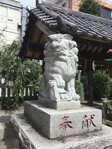 柏神社の狛犬