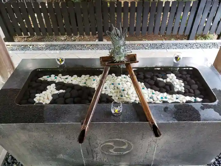 熊野神社の手水舎