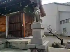 濃飛護國神社の狛犬