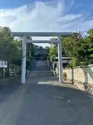 四倉諏訪神社の鳥居