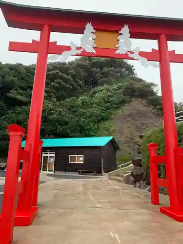 元乃隅神社の鳥居