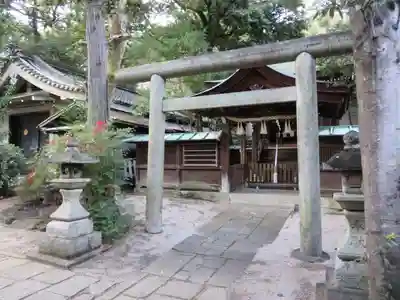 岡崎神社の鳥居