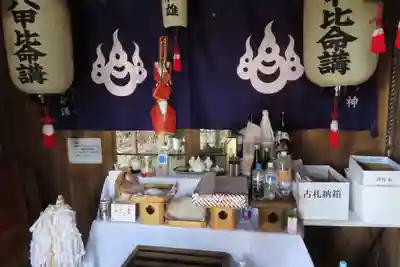 六甲比命大善神社の本殿・本堂