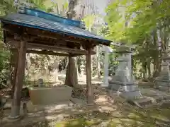 高岩神社の手水