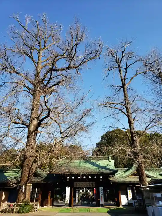 大宮八幡宮の山門・神門