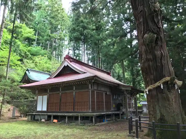 飯縄神社 里宮(皇足穂命神社)の本殿・本堂