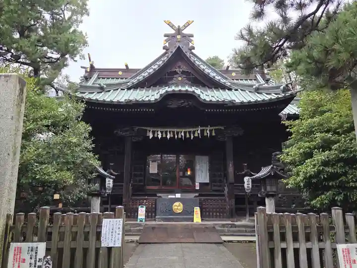 荏原神社の本殿・本堂