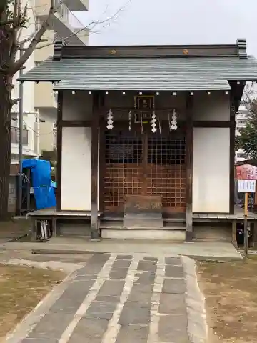 牛込柳町天祖神社の本殿・本堂