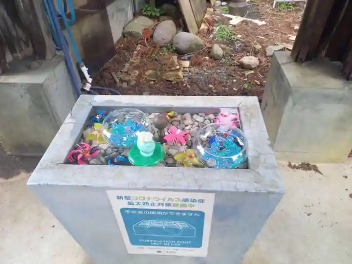 置賜郡総鎮守 一宮神社の手水舎