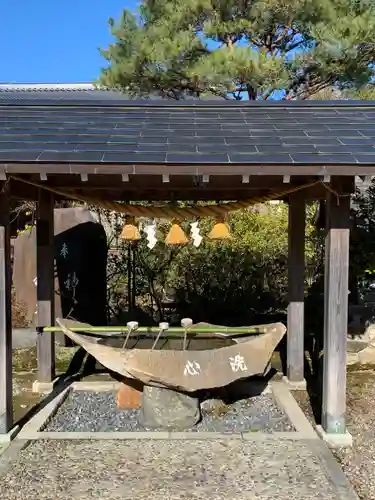 大地主神社の手水舎