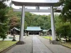 山梨縣護國神社の鳥居