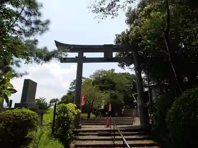 母智丘神社の鳥居