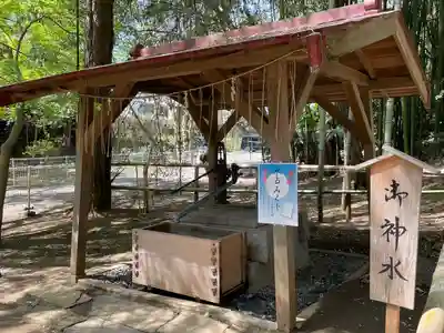 下総国三山　二宮神社の手水舎