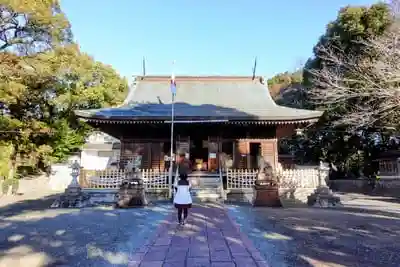 菟足神社の本殿