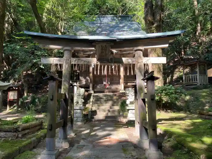 乙子神社の本殿