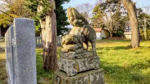 森町稲荷神社の狛犬