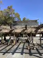 田縣神社の手水舎