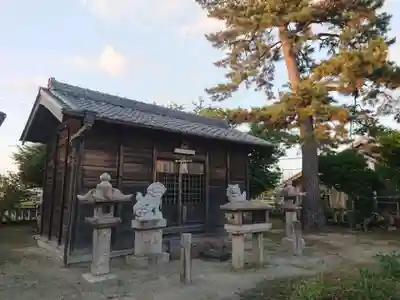 山神社（東蜆）の本殿・本堂