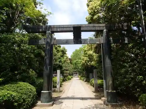 春日部八幡神社の鳥居