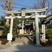 鳩ヶ谷氷川神社の鳥居