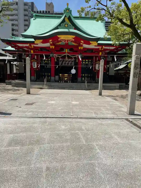 御霊神社の本殿・本堂