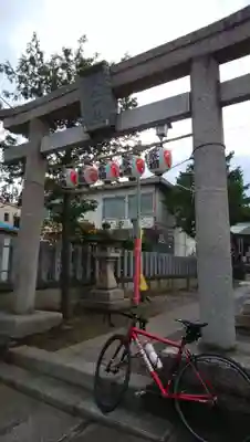 奥戸天祖神社の鳥居