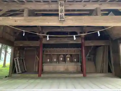 大原神社の本殿・本堂
