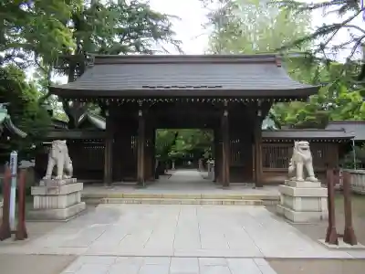 川口神社の山門・神門