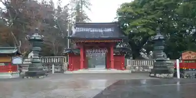 一之宮貫前神社の山門・神門