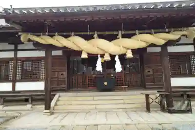 阿智神社の本殿・本堂