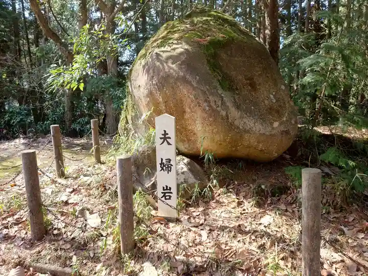 倭文神社の自然