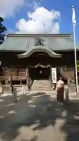 與止日女神社の本殿・本堂
