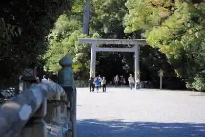 伊勢神宮外宮(豊受大神宮)の鳥居