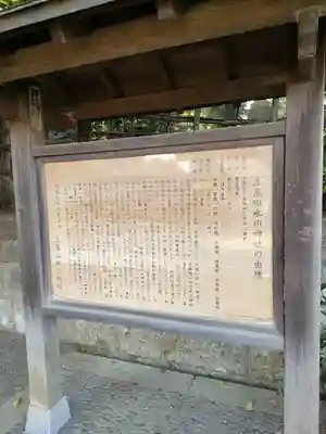 上高田氷川神社の歴史