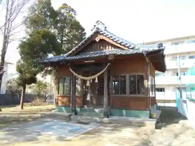 山田神社の本殿・本堂