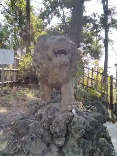 神峰神社の狛犬